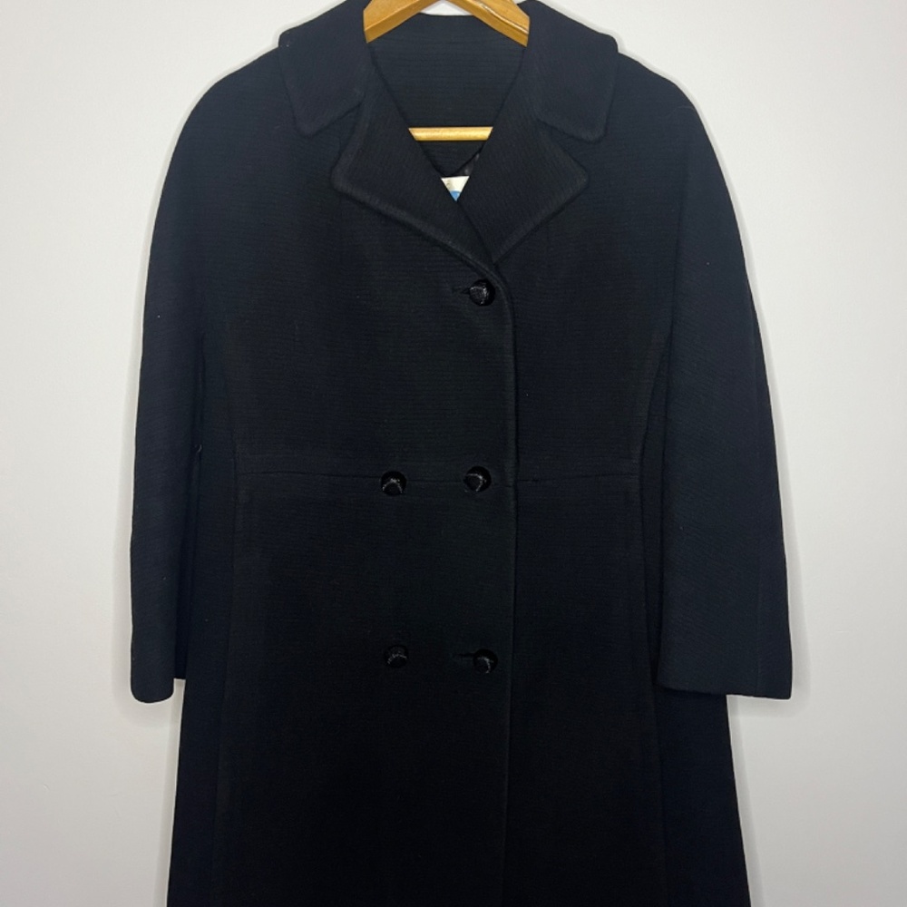 Vintage Hudsons Detroit Pea Coat Textured Union Made *FLAW* - Picture 11 of 11